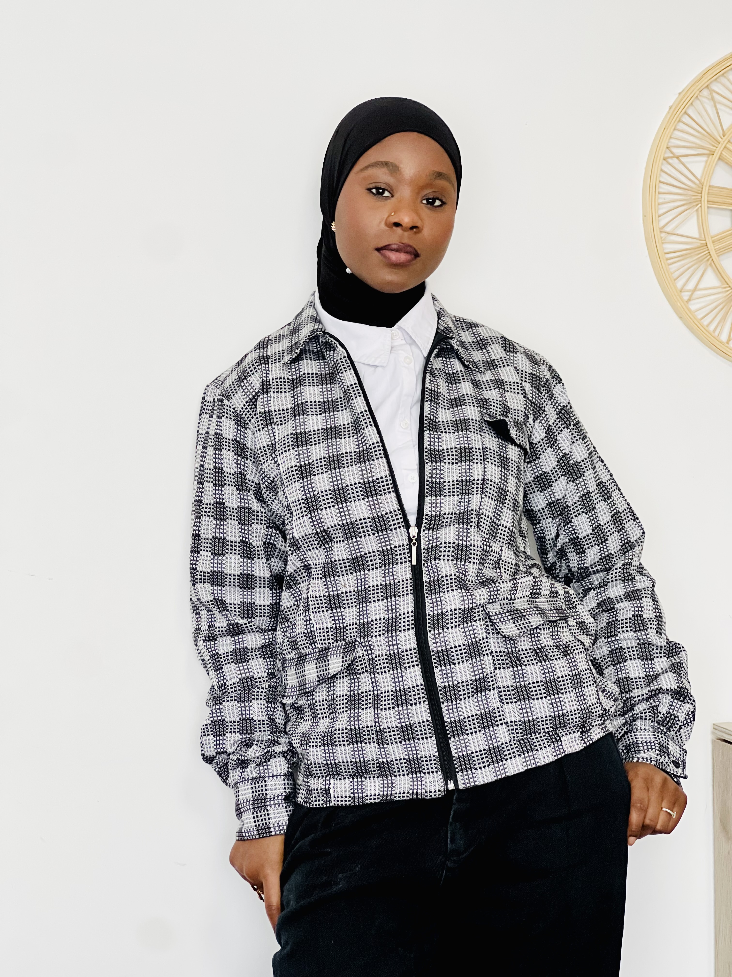 Veste en leppi Gris